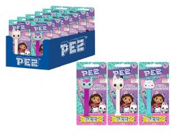 PEZ GABBY'S DOLLHOUSE - BONBONS ET DISTRIBUTEUR 16G ASST (BONBONS)
